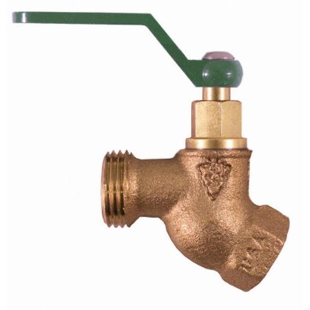 ARROWHEAD BRASS Arrowhead Brass & Plumbing 353QTLF 0.75 in. Female Iron Pipe x 0.75 in. Hose Thread; Hose Bibb 196858